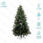 درخت کریسمس مدل نوئل 180 سانت میوه دار