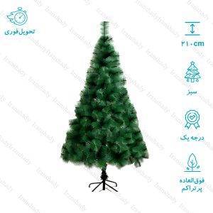درخت کریسمس کاج اروپایی 210 سانتی متر